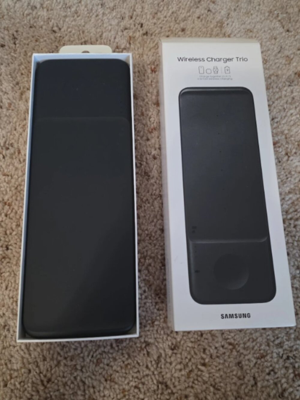 Samsung Wireless Charger Trio – Charges Up to 3 Devices – Original box